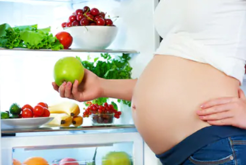 Embarazada comida
