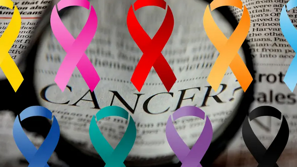 ¿De qué color es el lazo de cada cáncer?